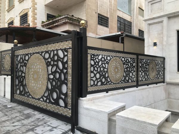 CNC Main Gate and Grill