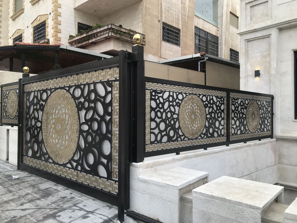 CNC Main Gate and Grill