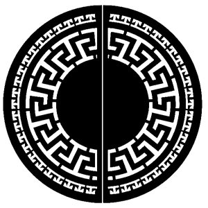 CNC circle design file in DXF